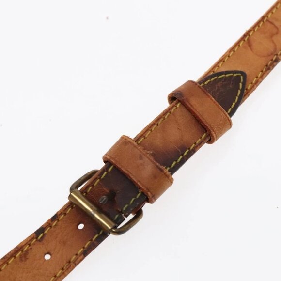 LOUIS VUITTON Adjustable Shoulder Strap Leather 36.6""""-44.1"""" Beige Auth... - Picture 3 of 12